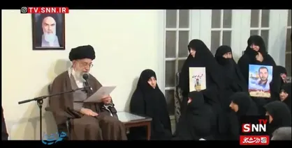 لحظاتی منتشر نشده از دیدارهای صمیمانه خانواده&zwnj;های معظم شهدا با رهبر شهید انقلاب + فیلم