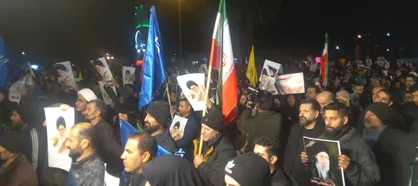 گرگانی&zwnj;ها در سوگ رهبر معظم انقلاب فریاد انتقام&zwnj;خواهی سردادند + فیلم