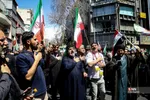 عزاداری مردم تهران در روز اربعین رهبر شهید انقلاب اسلامی(2)