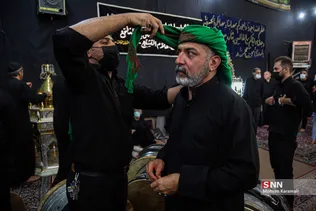 مراسم مشعل گردانی در قم