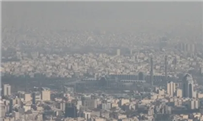 هوای تهران در شرایط ناسالم قرار گرفت