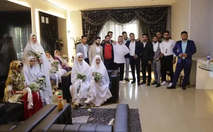 نوعروسان ترکمن راهی خانه بخت شدند