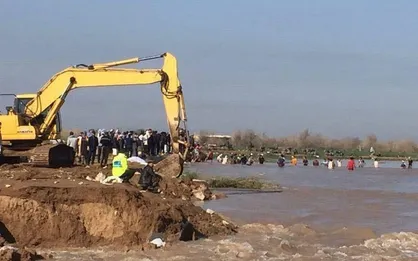 امدادرسانی ستاد اجرایی به سیل&zwnj;زدگان خوزستان +عکس