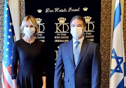 دیدار نماینده آمریکا در سازمان ملل متحد با رئیس موساد