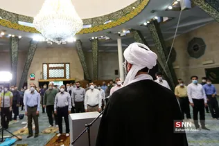 اقامه نماز عید فطر در مسجد دانشگاه تهران