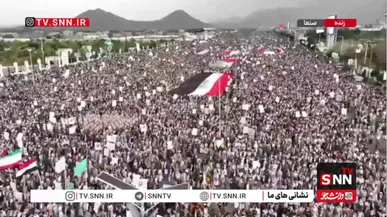 تجمع پرشور مردم شریف یمن در حمایت از جبهه مقاومت و در اعتراض به تجاوز سعودی‌ها