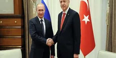 دیدار پوتین و اردوغان در تهران
