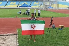 اولین مدال ایران در دوومیدانی ناشنوایان آسیا؛ علیزاده نقره گرفت