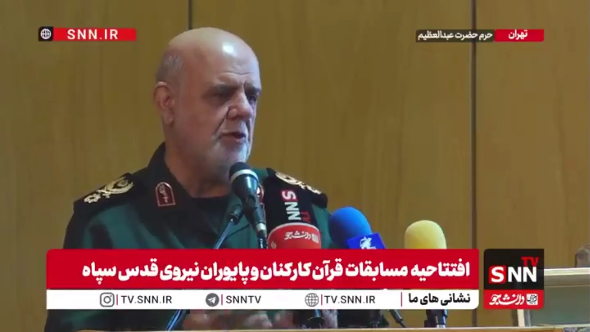 سردار مسجدی: با اطلاع می‌گویم امروز حزب‌الله قوی‌تر از گذشته است/ اگر توانستند جمهوری اسلامی را از بین ببرند مقاومت را هم می‌توانند