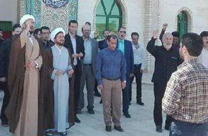 دانشگاهیان دانشگاه گنبد کاووس در اعتراض به سخنان سخیف رئیس جمهور آمریکا تجمع کردند