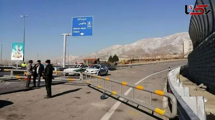 ترافیک سنگین در آزادراه تهران&ndash;کرج&ndash;قزوین / تردد در محور چالوس تا ۳۱ اردیبهشت ممنوع است