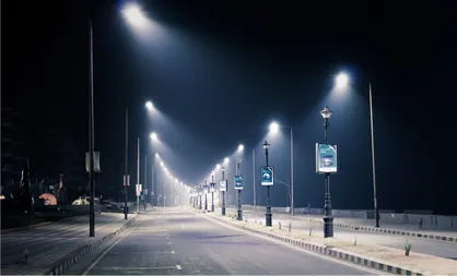 نصب ۲۲۰۰ چراغ L.E.D برای روشنایی معابر کرمانشاه