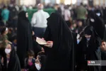 شب شهادت امام رضا(ع) در حرم حضرت معصومه(س)