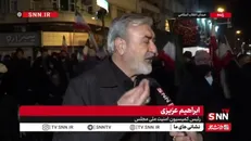 ابراهیم عزیزی: اراده نیروهای مسلح ما فولادین و آهنین است/ ذره‌ای نباید در اراده و شجاعت ملت و اقدامات کوبنده نیروهای مسلح شک داشت