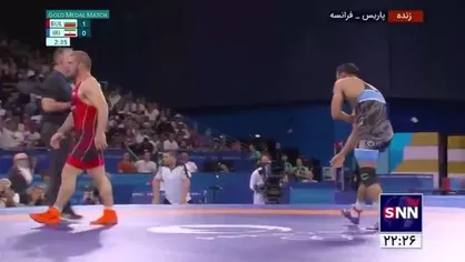 کتف مصدوم حسن طلا را از او گرفت