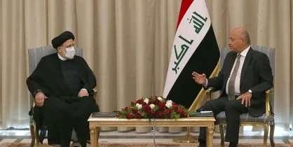 گفت&zwnj;وگوی تلفنی برهم صالح و مقامات عراقی با آیت&zwnj;الله رئیسی