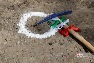 آیین کلنگ زنی طرح تامین مسکن جایگزین گودنشینان باغ آذری