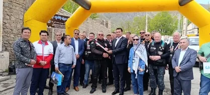 سفر فرهنگی تاریخی موتور سواران لهستانی در جاده&zwnj;های ایران