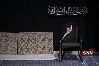 اولین شب مراسم عزاداری ماه محرم در جوار محل عروج ملکوتی قائد شهید انقلاب+فیلم سخنرانی و مداحی