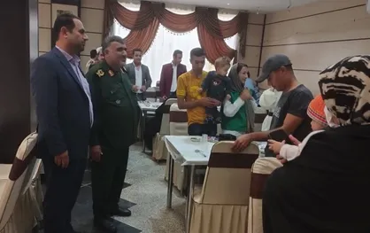 تجلیل از سربازان متاهل تیپ ۴۸ فتح کهگیلویه و بویراحمد