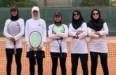 دختران کمتر از ۱۶ سال تنیس ایران نتیجه را به استرالیا واگذار کردند