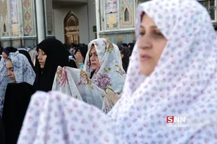 اقامه نماز عید سعید فطر در حرم مطهر رضوی