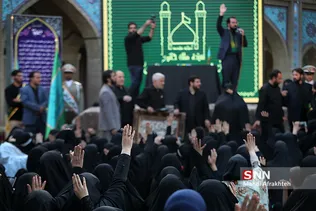 اجتماع زنان عاشورایی در امامزاده سیده ملک خاتون