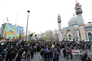 سوگواری شهادت سردار سلیمانی در دانشگاه تهران