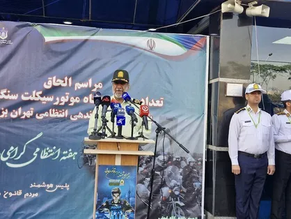 الحاق موتورسیکلت&zwnj;های جدید پلیس با هدف تسهیل ترافیک و فرهنگ&zwnj;سازی