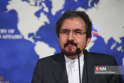 قاسمی: تبعه فرانسوی بازداشت شده آزاد شد