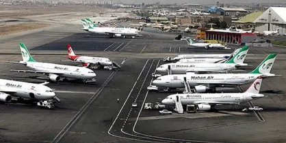 پرواز تهران - استانبول به دلیل نقص فنى در مهرآباد به زمین نشست