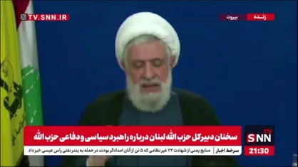 شیخ نعیم قاسم: به مردم فلسطین می&zwnj;گویم از مقاومت شما حمایت می&zwnj;کنیم