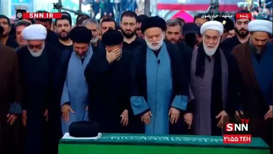 اشک جانسوز و بی امان نمازگزاران حین قرائت فراز «اللهم انا لا نعلم منهم الا خیرا» + فیلم