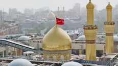 ببینید/ رسیدن کاروان زائران نیابتی میدان انقلاب به کربلا