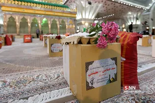 مرحله دوم رزمایش مومنانه در حرم امام خمینی (ره)