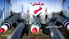 شلیک موشک «برکان اچ ۲» یمن به سمت فرودگاه «ملک خالد» در ریاض