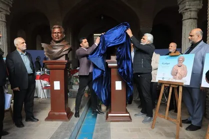 رونمایی از ۲۶ سردیس چهره&zwnj;های ماندگار تهران