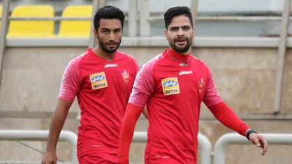 تمرینات اختصاصی دو بازیکن پرسپولیس