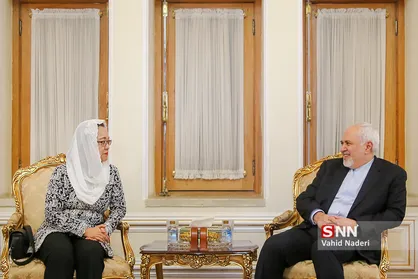 دیدار ظریف با معاون دبیرکل سازمان ملل در امور اسکاپ