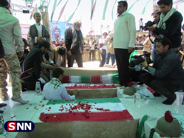 شهید گمنام در دانشگاه بجنورد