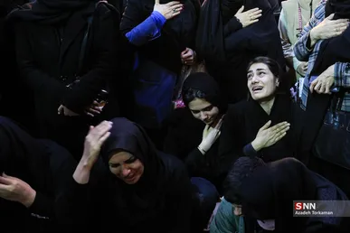 تشییع شهدای حملات آمریکایی - صهیونیستی در بهشت زهرا (س)