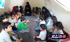 خدمت‌رسانی خواهران بسیج دانشجویی شهید چمران اهواز به سیل‌زدگان/ در یادمان شهدای هویزه به فعالیت فرهنگی پرداختیم