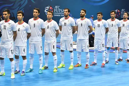 فوتسال ایران همچنان بر بام آسیا