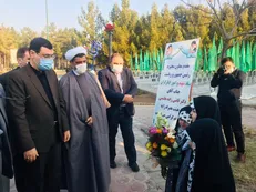ادای احترام به مقام والای شهدا در مراسم «صبح شاهد»