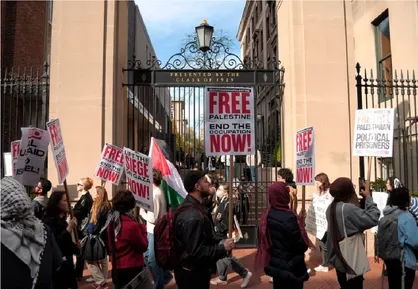 یک فعال فلسطینی دانشگاه کلمبیا بدون اتهام کیفری بازداشت شد
