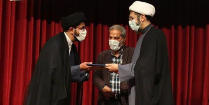آئین تکریم و معارفه مسئول نهاد نمایندگی مقام معظم رهبری در دانشگاه شاهد برگزار شد