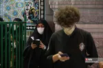 شب شهادت امام رضا(ع) در حرم حضرت معصومه(س)