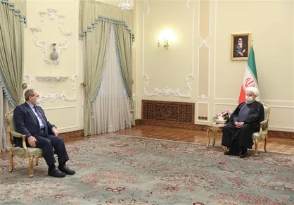 وزیر خارجه سوریه با روحانی دیدار کرد