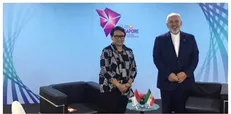 وزیران امور خارجه ایران و اندونزی دیدار کردند
