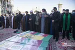 تشییع پیکر شهدا در قم